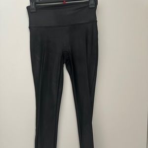 Faux leather leggings